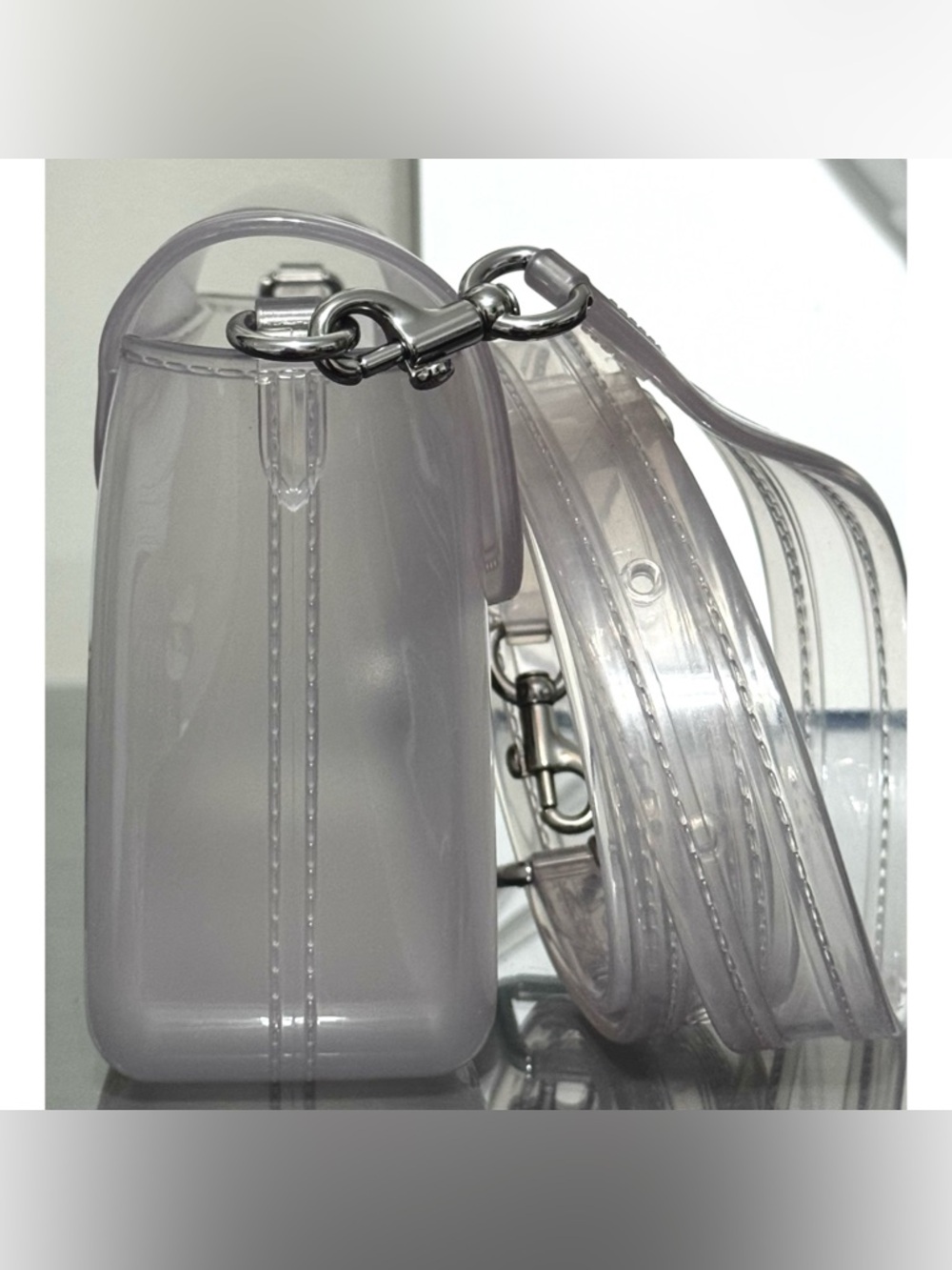 COACH Jelly Tabby CLEAR Crossbody Bag - Picture 5 of 12